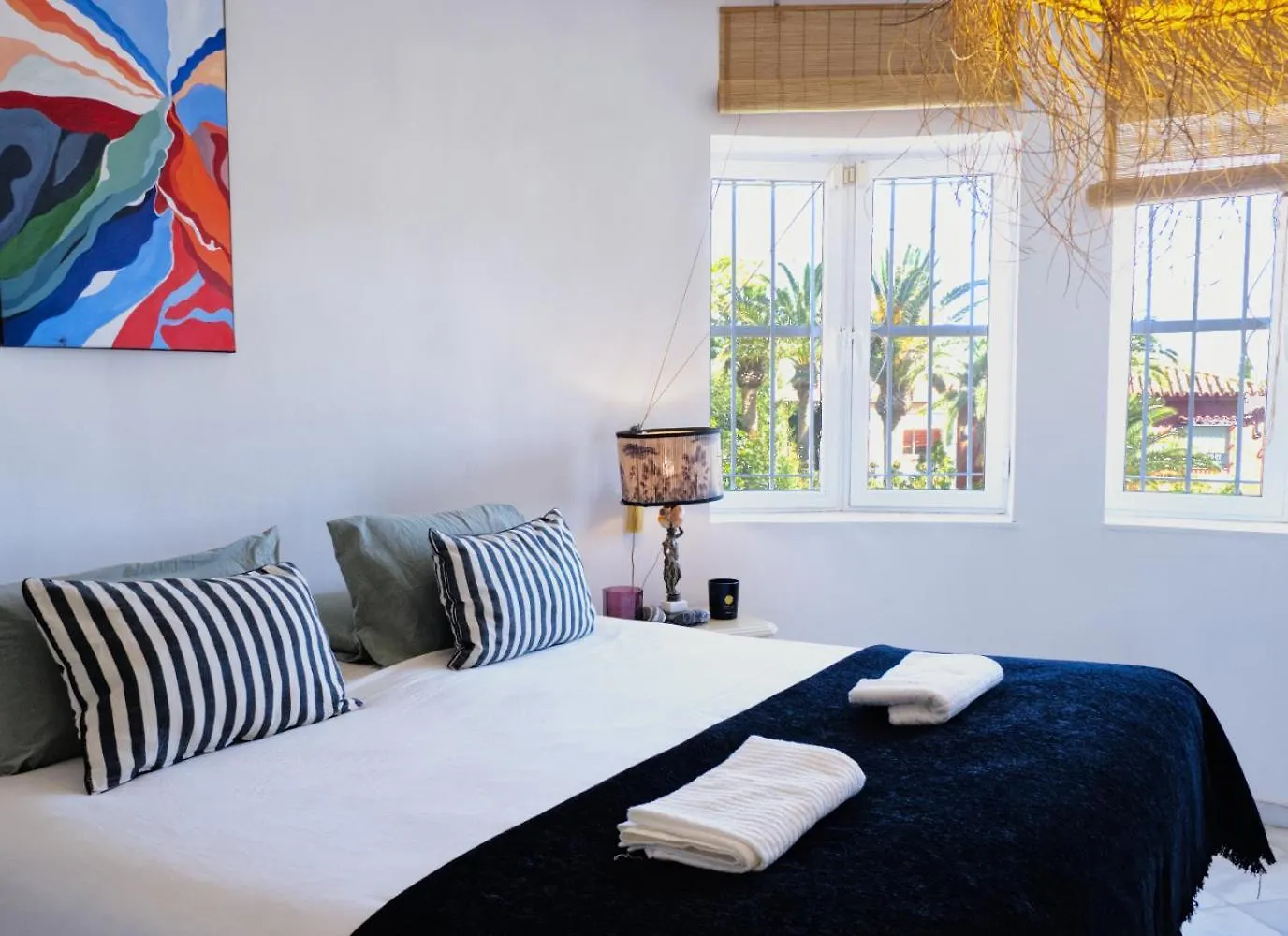 Authentic Andalusian Boho Villa - Pool - Garden-Bbq- 7 Guests بينالماذينا
