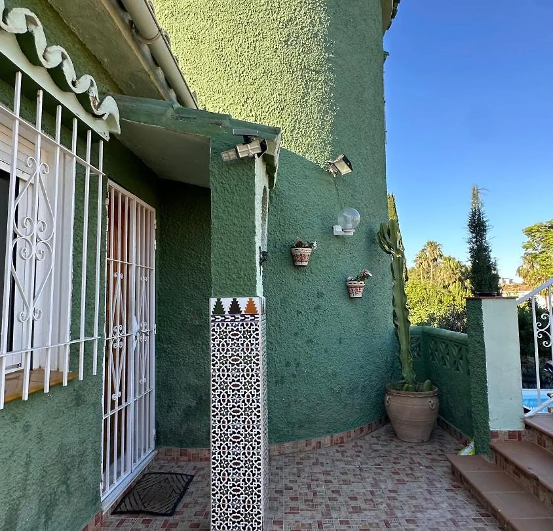 Authentic Andalusian Boho Villa - Pool - Garden-Bbq- 7 Guests بينالماذينا